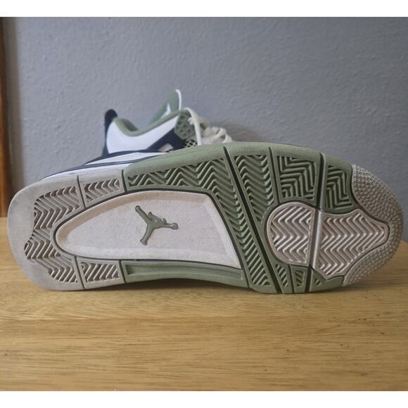 Air Jordan 4 Retro Women's Size 7.5 Seafoam AQ9129-103 - Picture 5 of 8